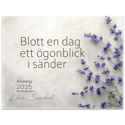 Blott en dag  2026 - Almanacka Lina Sandell