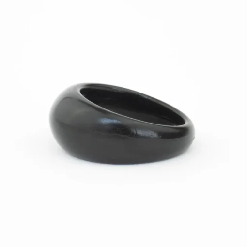 Ring - Obsidian Bubbel